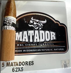 Doutníky Matador 62x5